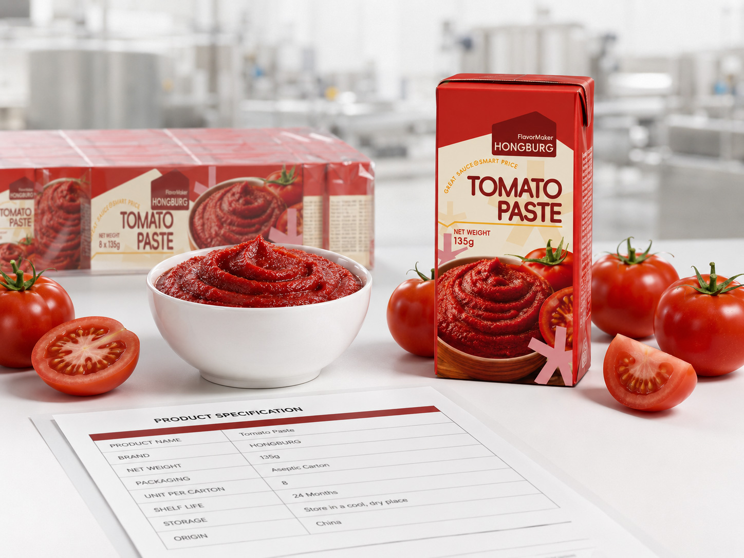 Aseptic Carton Tomate Pasta: erosle globalentzako produktuen gida