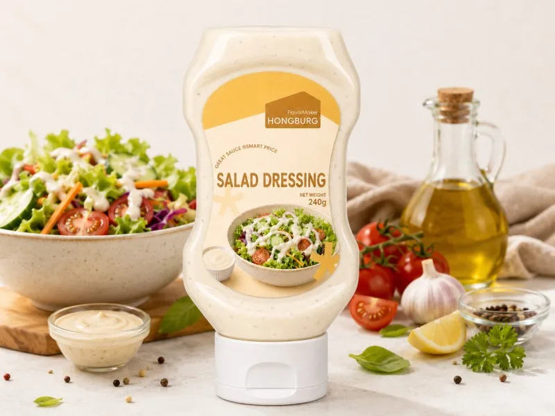 Entsalada-jantzi klasikoa zapore orekatuarekin