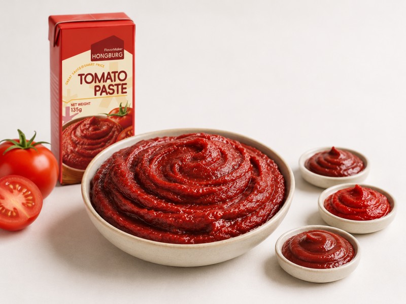 Tomate Pasta Kontzentratua Brix pertsonalizatuarekin