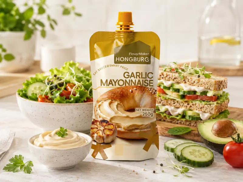 Landare-oinarritutako maionesa vegano krematsua