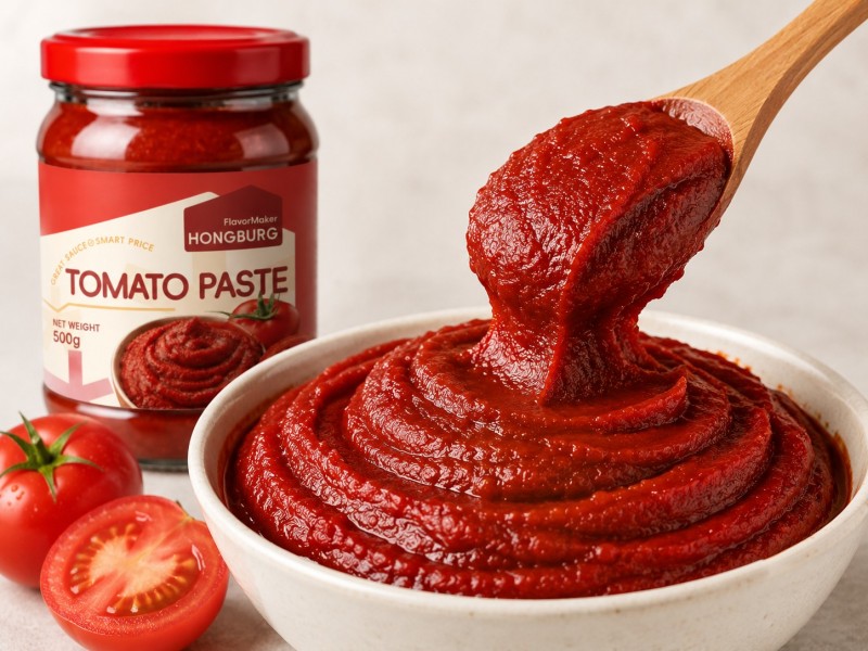 Biskositate handiko Hot Break Tomate Pasta