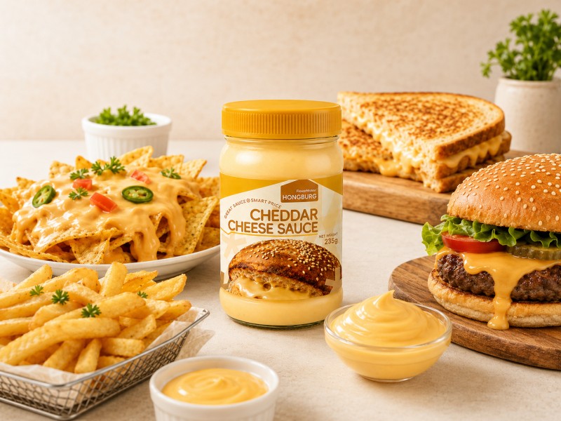 Cheddar gazta saltsa leuna