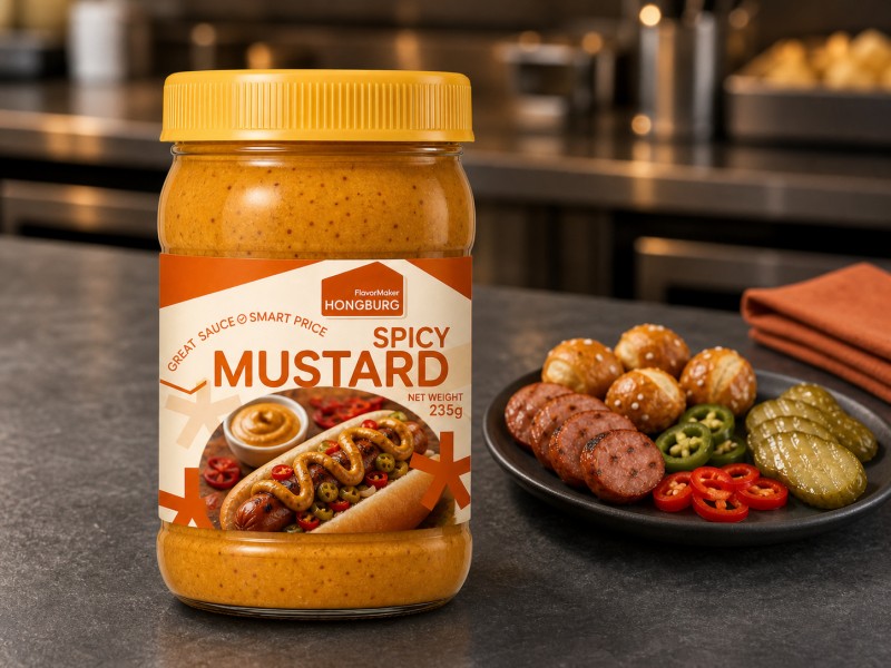 Zapore handiko mostaza saltsa pikantea