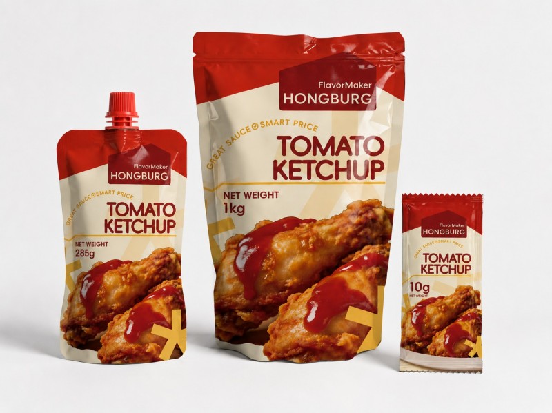 Tomate Ketchup Sachet batean